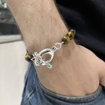 10mm Tiger Eye Bead Bracelet - Image 2