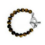 10mm Tiger Eye Bead Bracelet