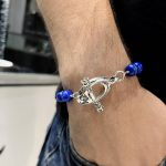 10mm Lapis Lazuli Bead Bracelet - Image 3