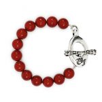 12mm Red Coral Shell Pearl