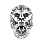 LION HEAD W/ STONES